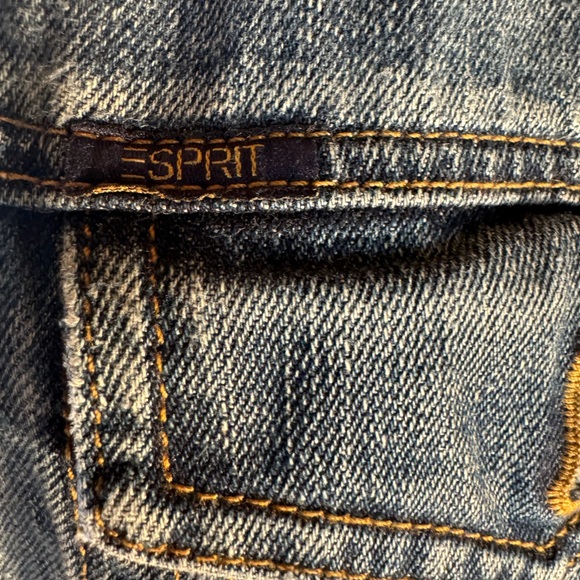 Vintage Esprit Jean Jacket 90s Fashion Men’s Size Small - Picture 8 of 10